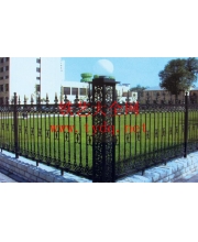 Iron art enclosures