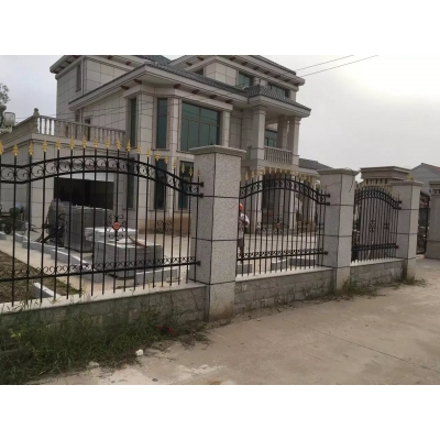 Iron art enclosures