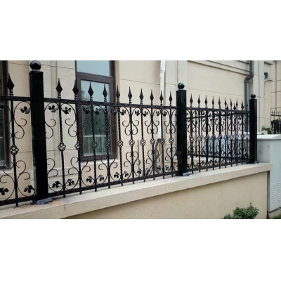 Iron art enclosures