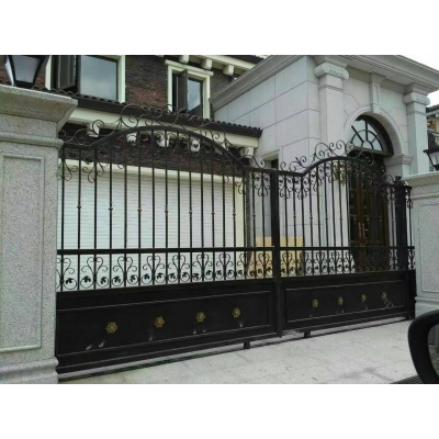 Iron art enclosures